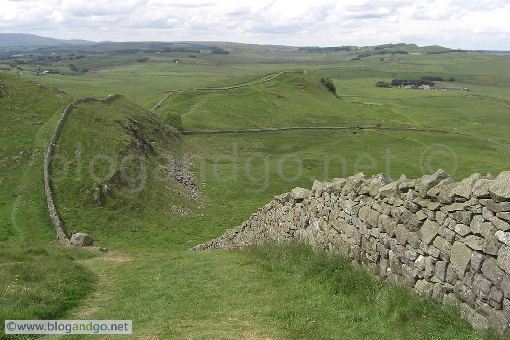 Crest of Cawfields Crags